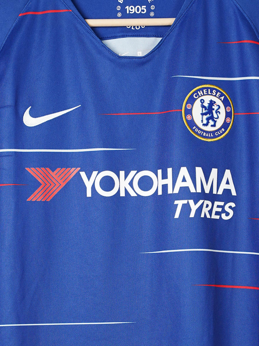 Chelsea Home Shirt 2018/19 Hazard 10 (L)