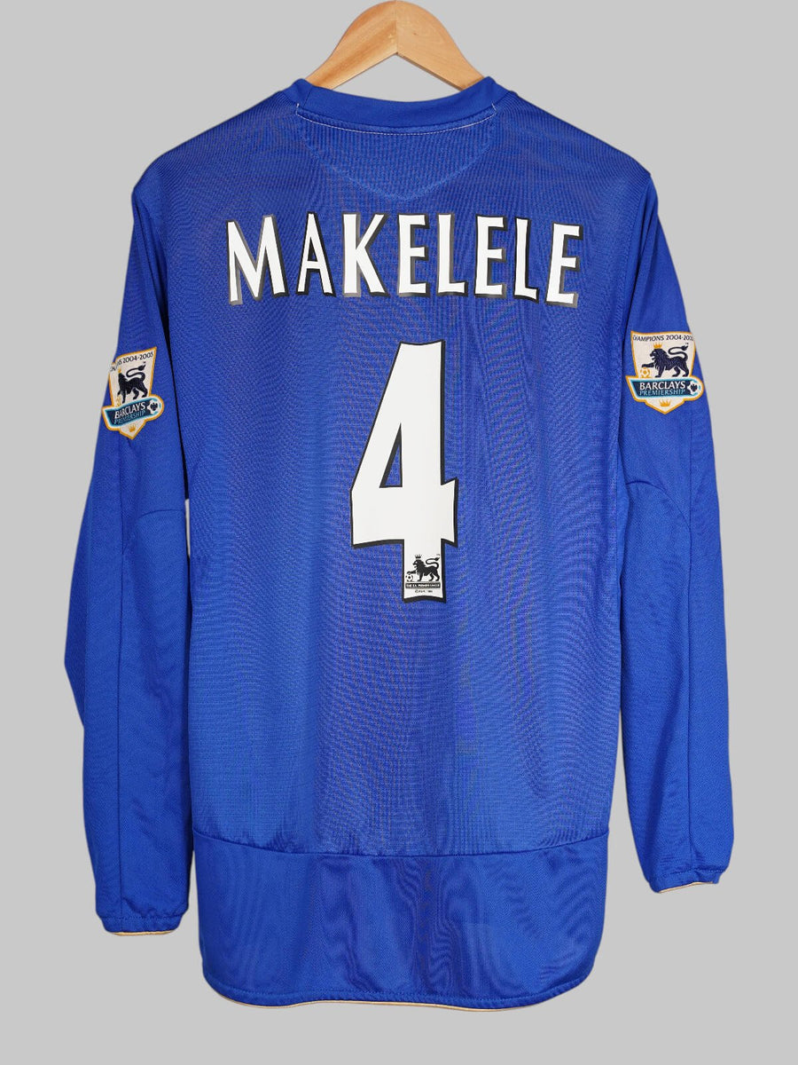 Chelsea Home Shirt L/S 2005/6 4 Makelele 4 (L)