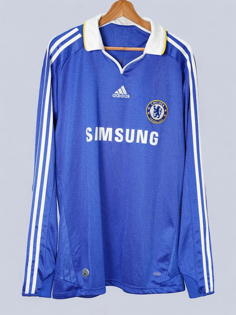 Chelsea Home Shirt L/S 2008/9 (XL) Lampard 8