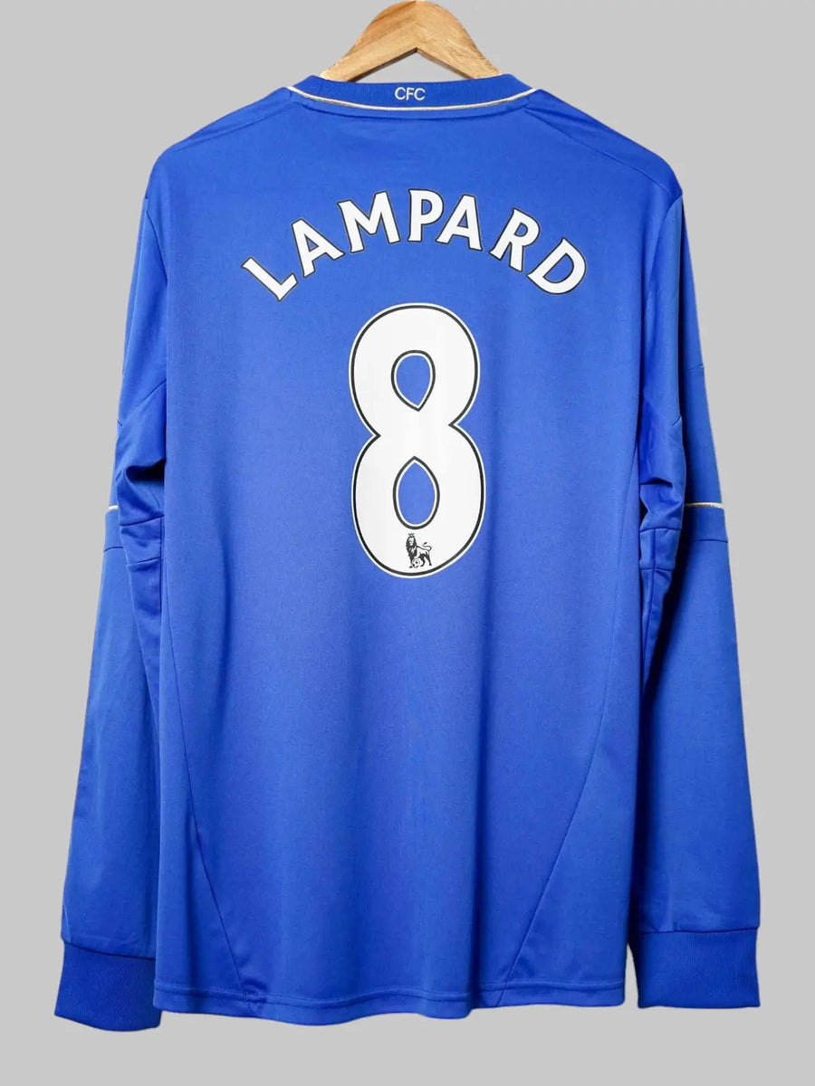 Chelsea Home Shirt L/S 2012/13 Lampard 8 (L)