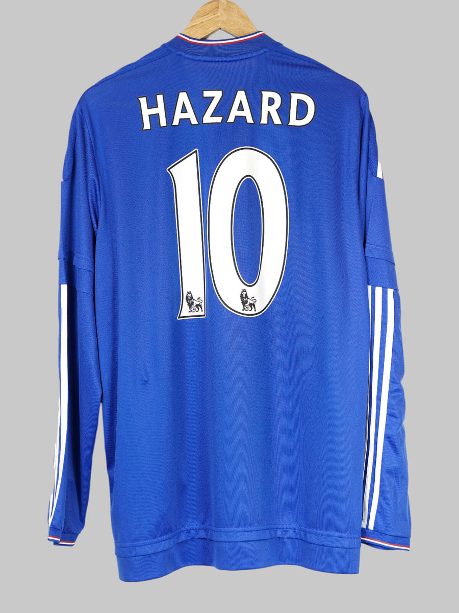 Chelsea Home Shirt L/S 2015/16 Hazard 10 (XL)