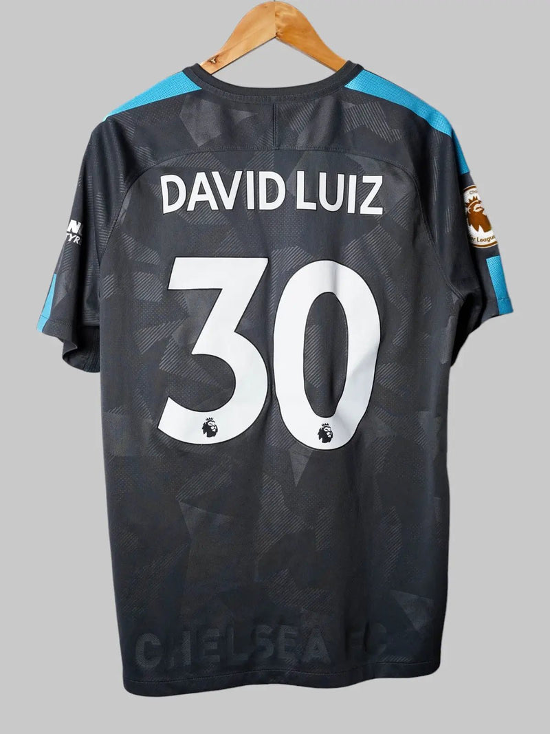 Chelsea Third Shirt 2017/18 David Luiz 30 (L)