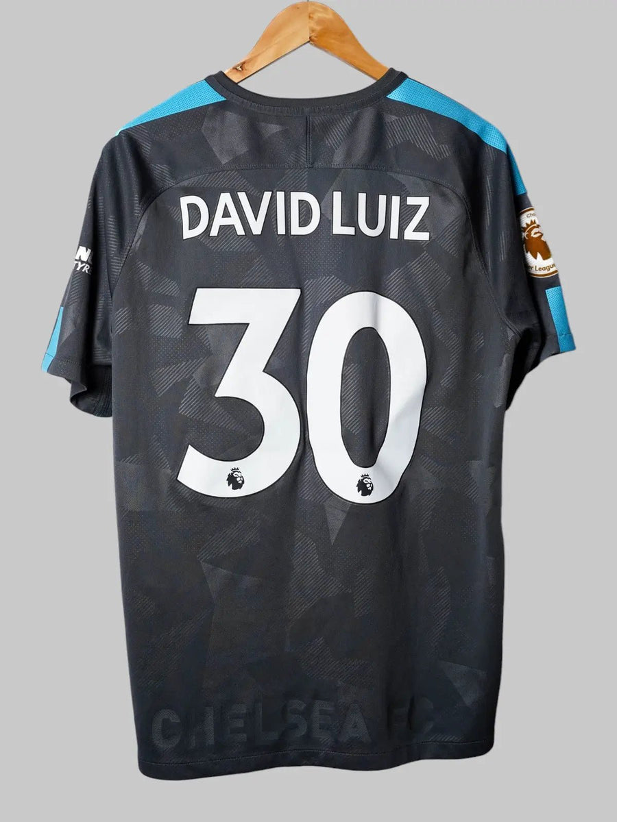 Chelsea Third Shirt 2017/18 David Luiz 30 (L)