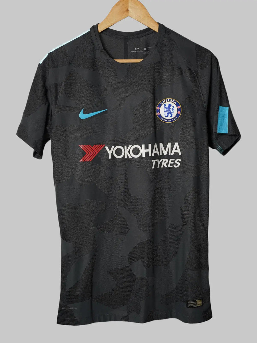 Chelsea Third Shirt 2017/18 Player Issue Hazard 10 (M)