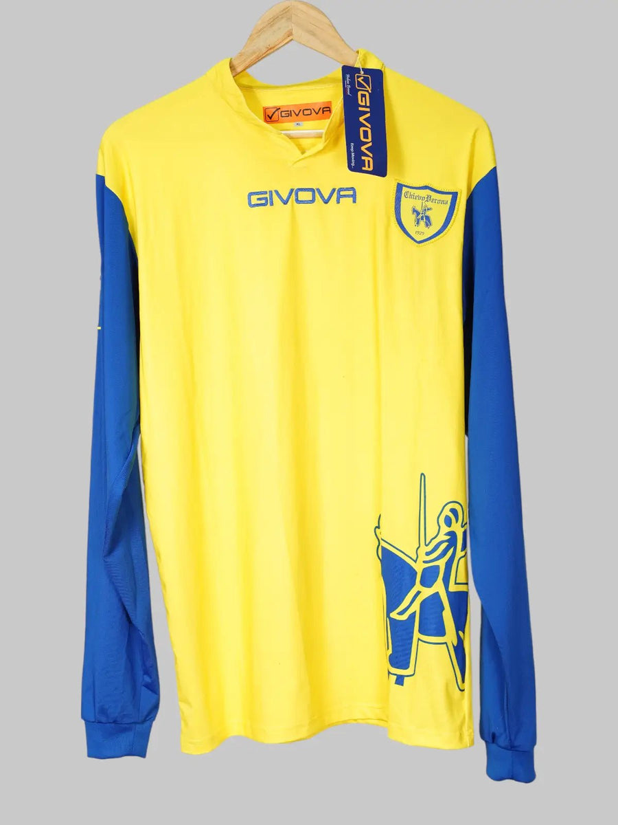 Chievo Verona Home Shirt L/S 2013/14 BNWT (XL)