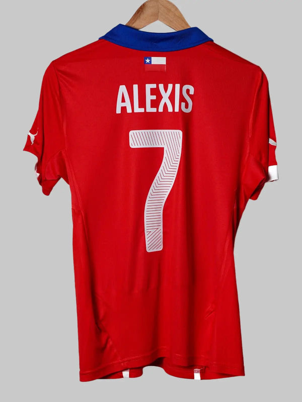 Maglia Home Cile 2014/15 Alexis #7 (S)