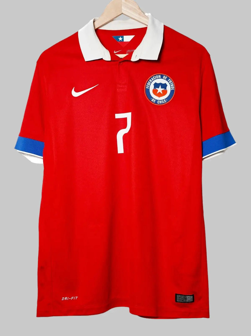 Chile Home Shirt 2015/16 Alexis 7 (M)