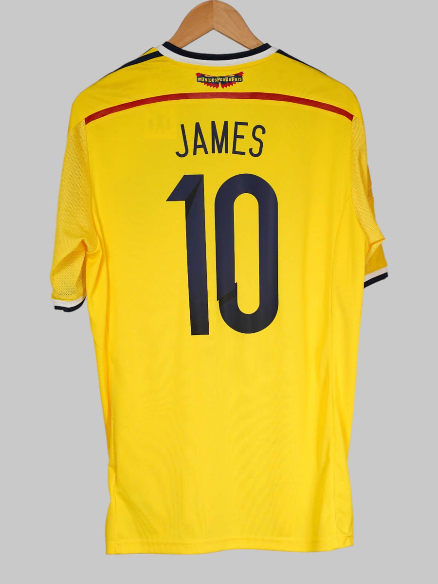 Colombia Home Shirt 2014/15 James 10 (L)