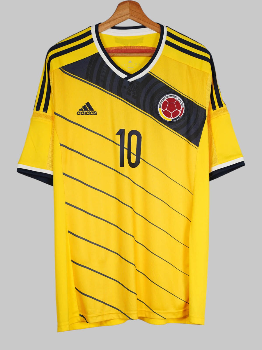 Colombia Home Shirt 2014/15 James 10 (L)