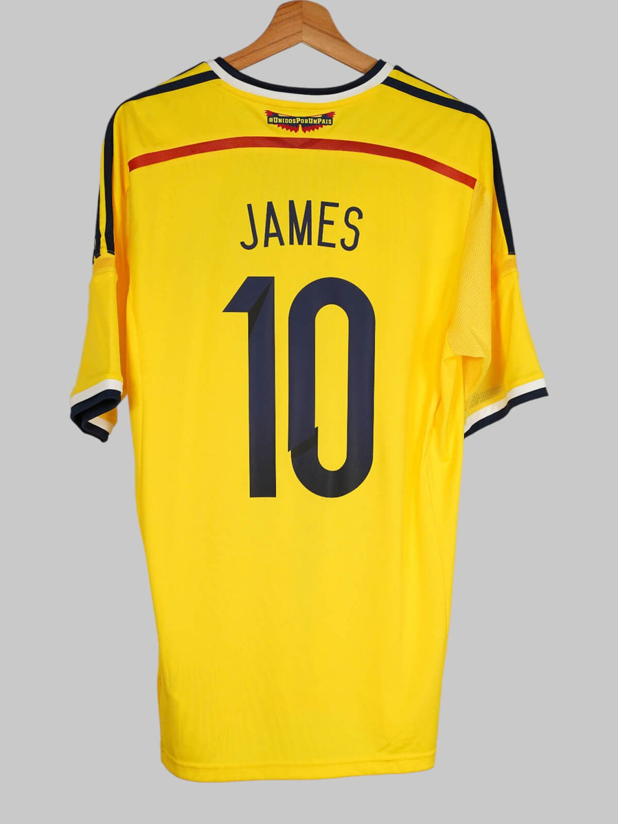 Colombia Home Shirt 2014/15 James 10 (L)