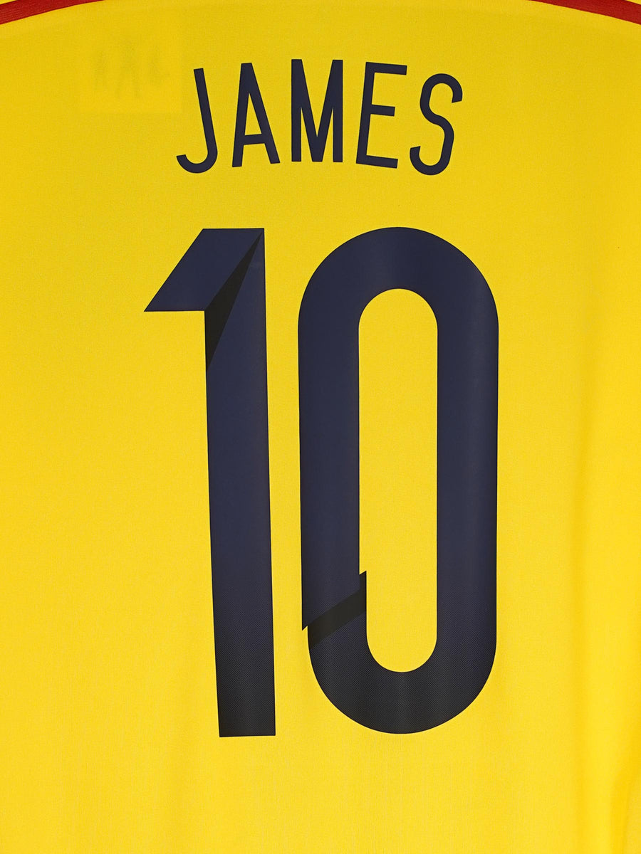 Colombia Home Shirt 2014/15 James 10 (L)