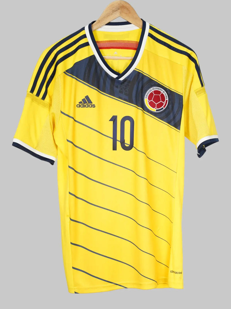 Colombia Home Shirt 2014/15 James 10 (M)