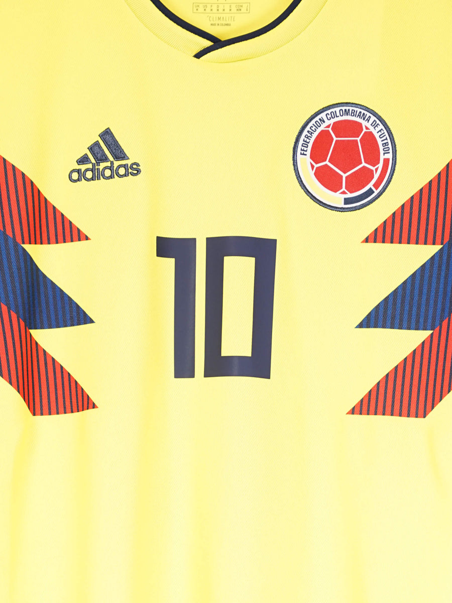 Colombia Home Shirt L/S 2018/19 James 10 (M)