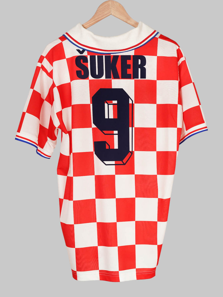 Croatia Home Shirt 1996/97 Suker 9 (XL)