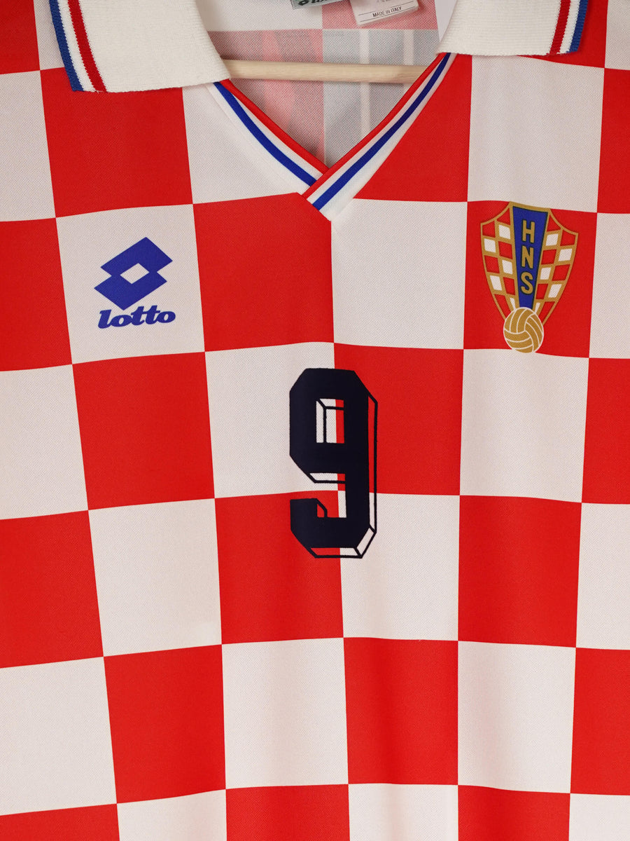 Croatia Home Shirt 1996/97 Suker 9 (XL)