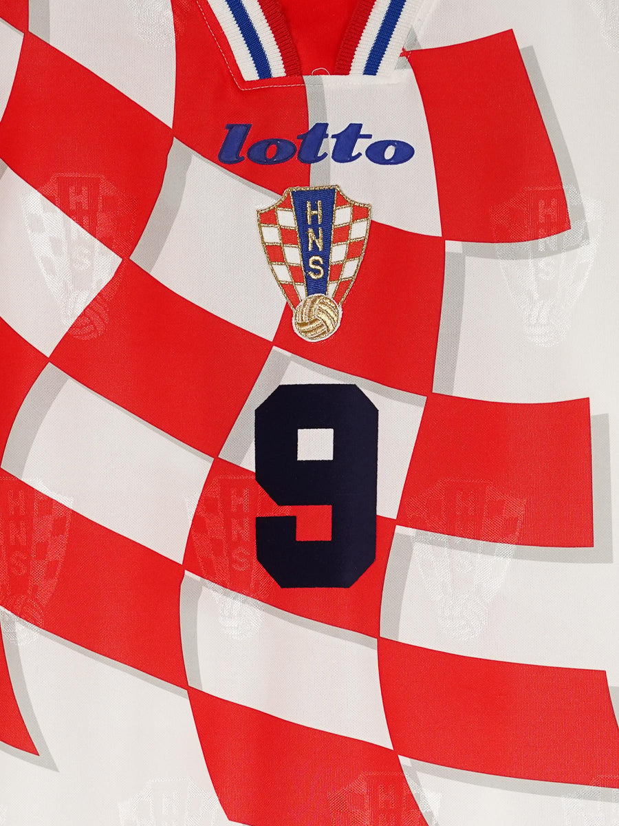 Croatia Home Shirt 1998/99 Suker 9 (L)
