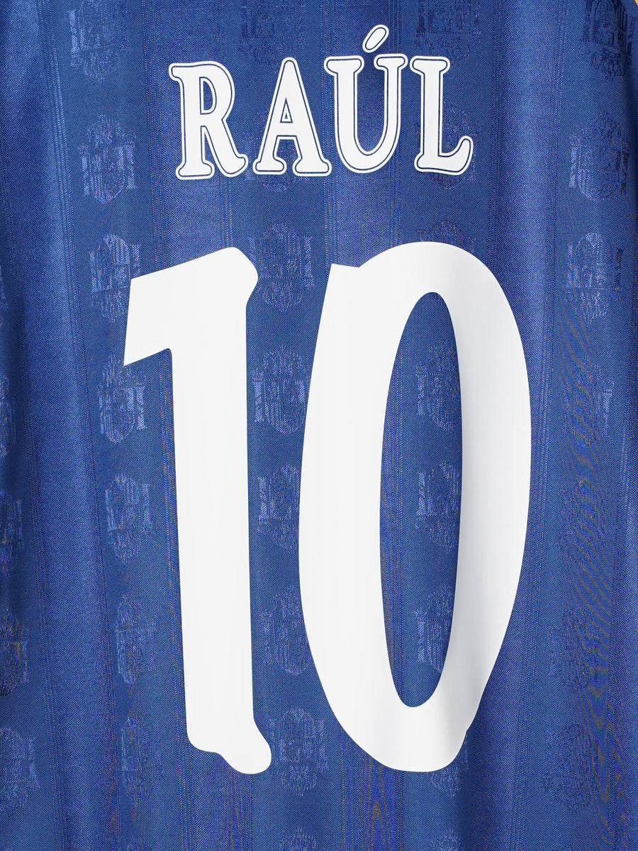 1998/99 Spain Raul #10 Away Shirt (XL)