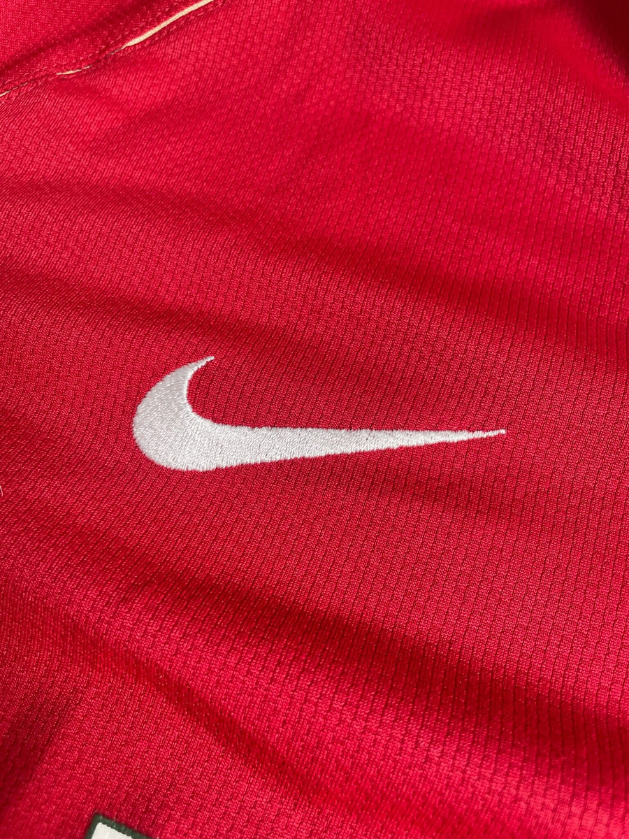 2006/7 Manchester United Ronaldo #7 Home Shirt L/S (M)