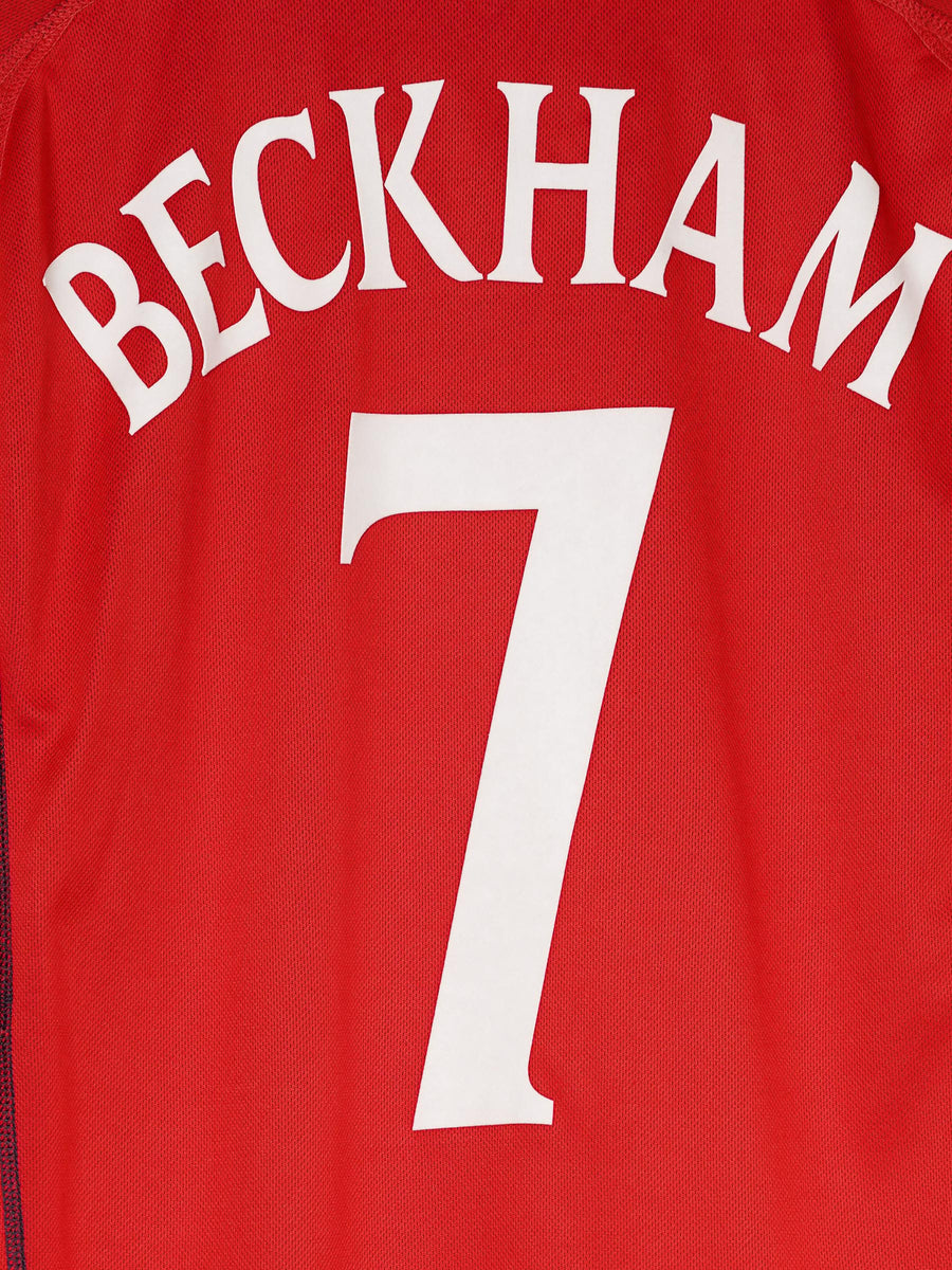 England Away Shirt 2002/3 Beckham 7 (L)