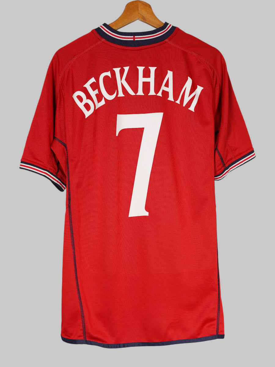 England Away Shirt 2002/3 Beckham 7 (L)