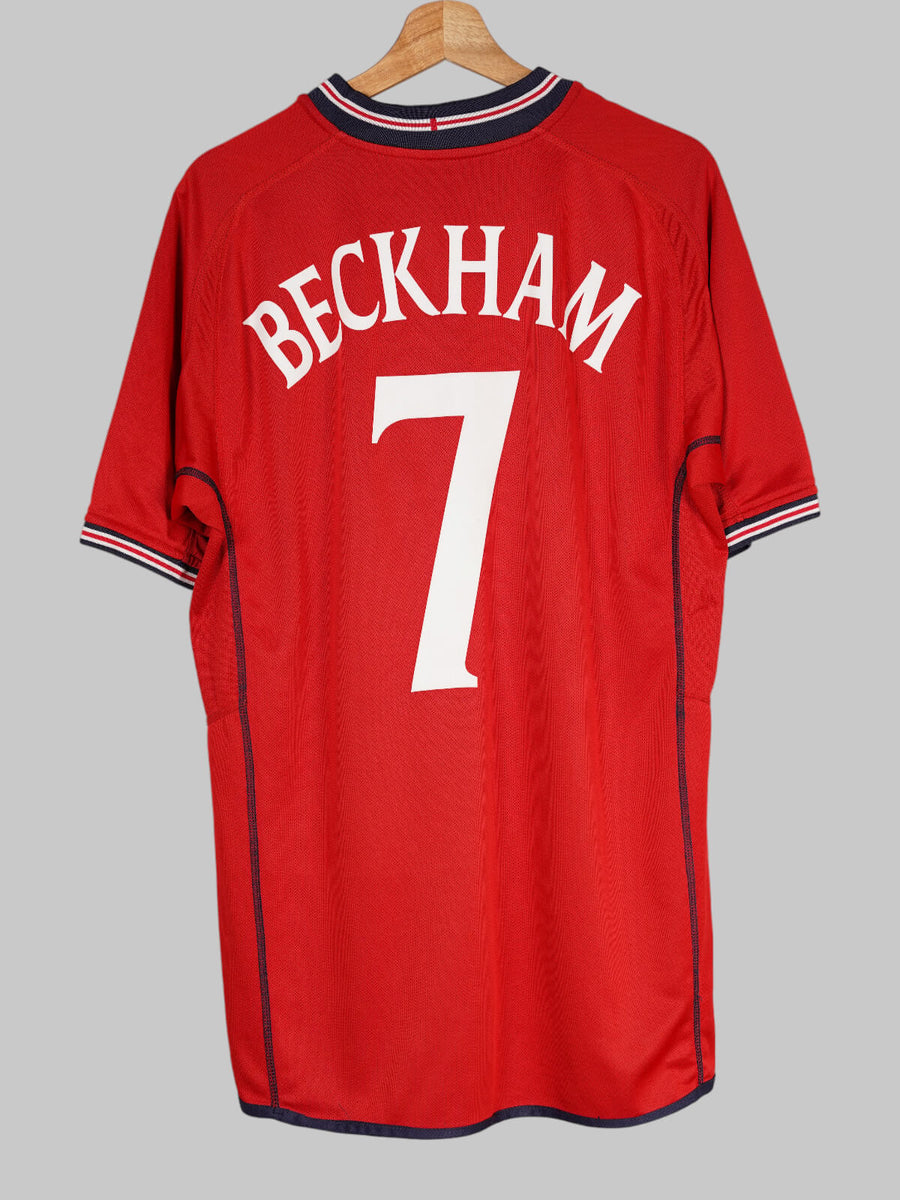 England Away Shirt 2002/3 Beckham 7 (XL)