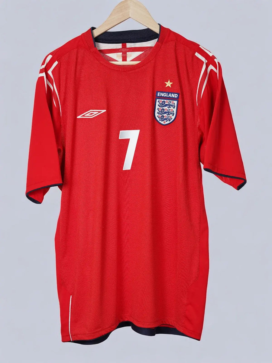 England Away Shirt 2004/5 Beckham 7 (XL)