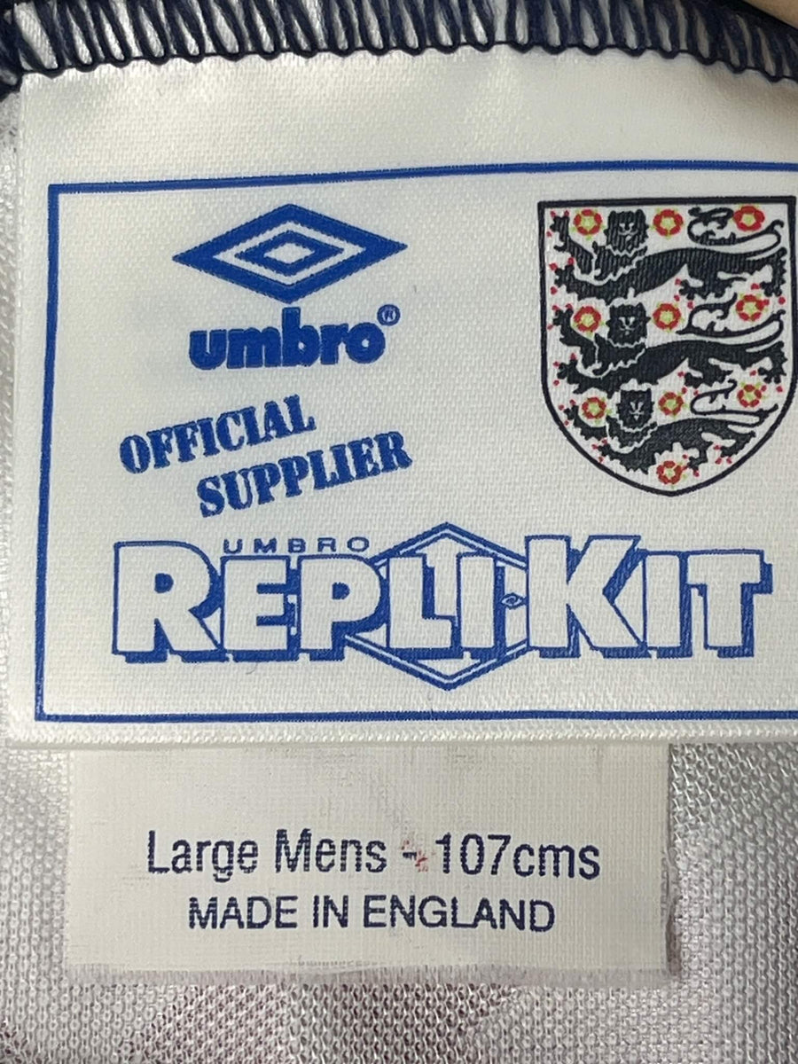England Home Shirt 1990/92 Lineker #10 (L)