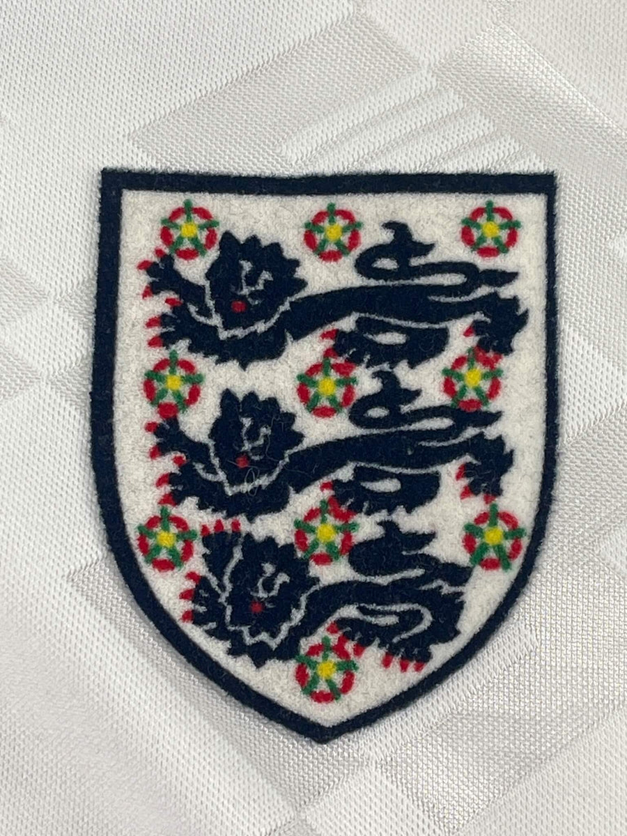 England Home Shirt 1990/92 Lineker #10 (L)
