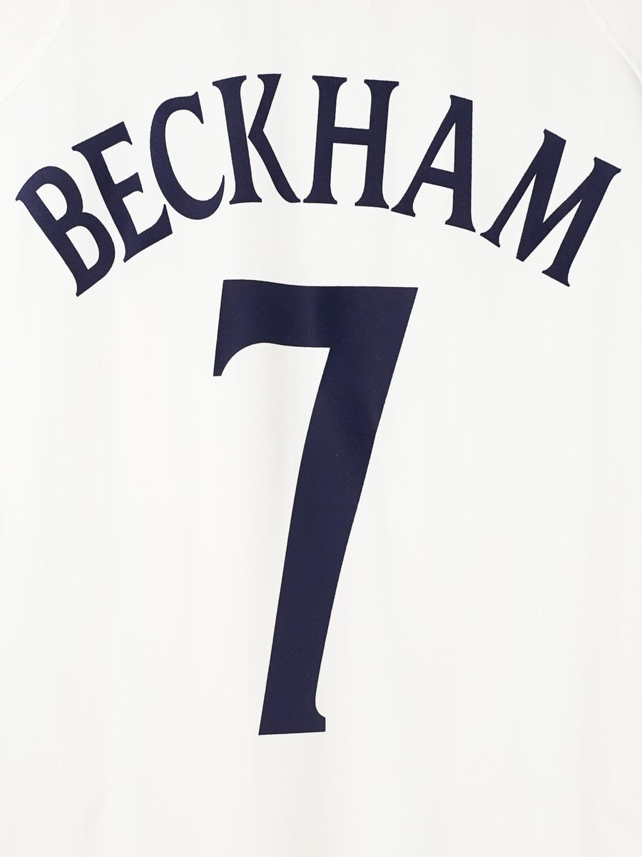 England Home Shirt 2002/3 Beckham 7 (XL)