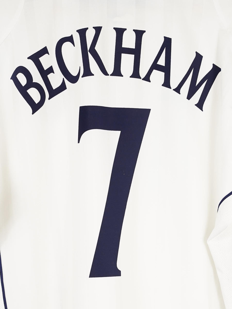 England Home Shirt 2002/3 Beckham 7 (XL)