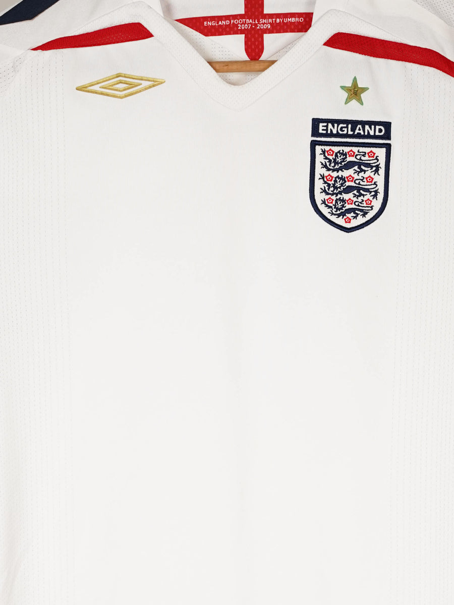 England Home Shirt 2008/9 (XL Kids)