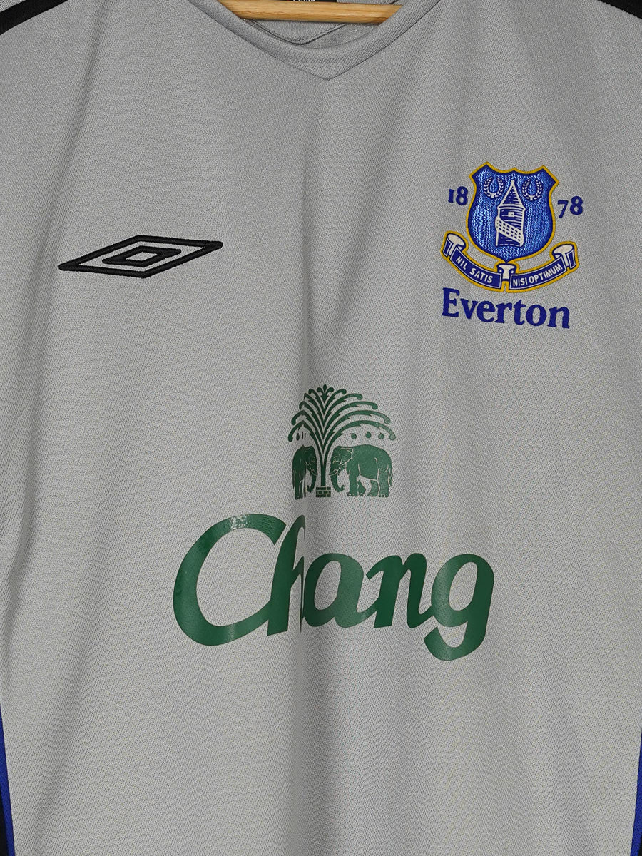 Everton FC Away Shirt 2005/6 Van der Meyde 27 (L)