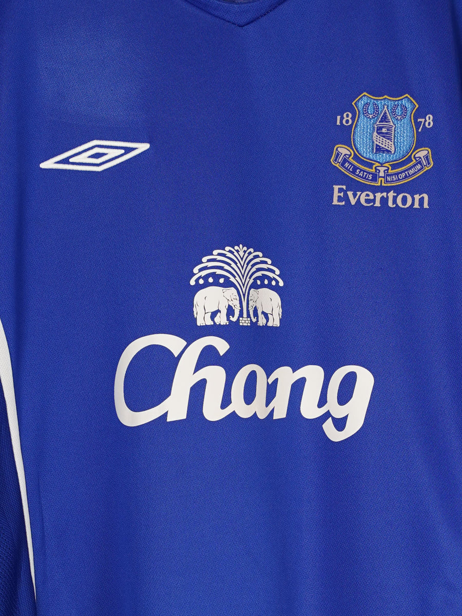 Everton Home Shirt 2005/6 Van der Meyde 27 (M)