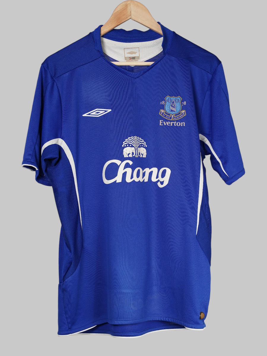 Everton Home Shirt 2005/6 Van der Meyde 27 (M)