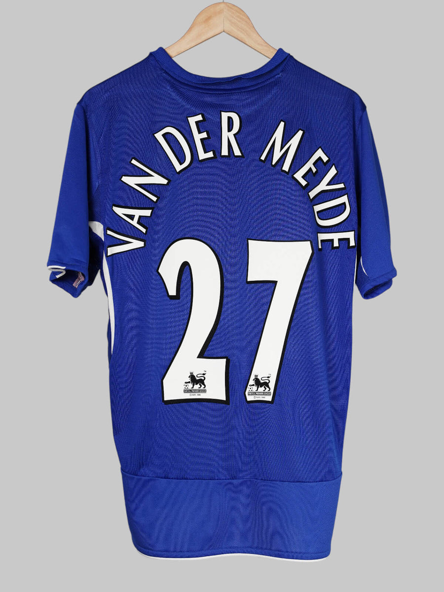 Everton Home Shirt 2005/6 Van der Meyde 27 (M)