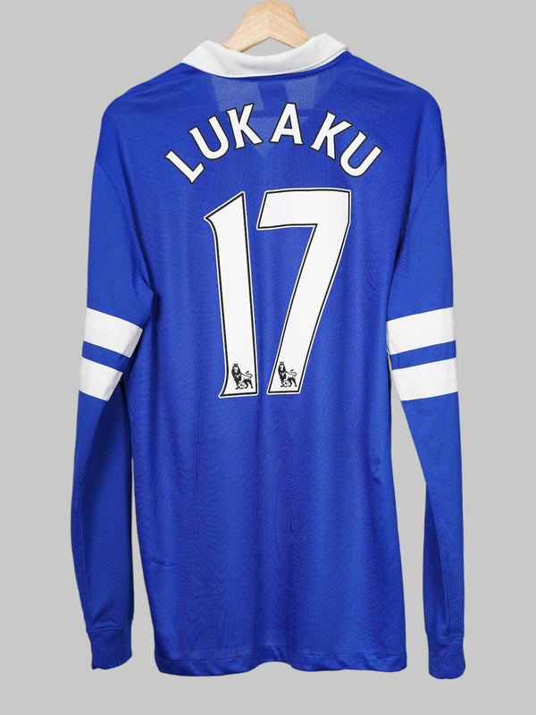 Everton Home Shirt 2013/14 L/S Lukaku #17 (L)