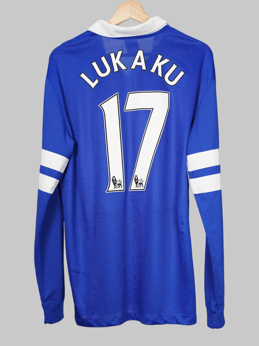 Everton Home Shirt 2013/14 L/S Lukaku 17 (L)