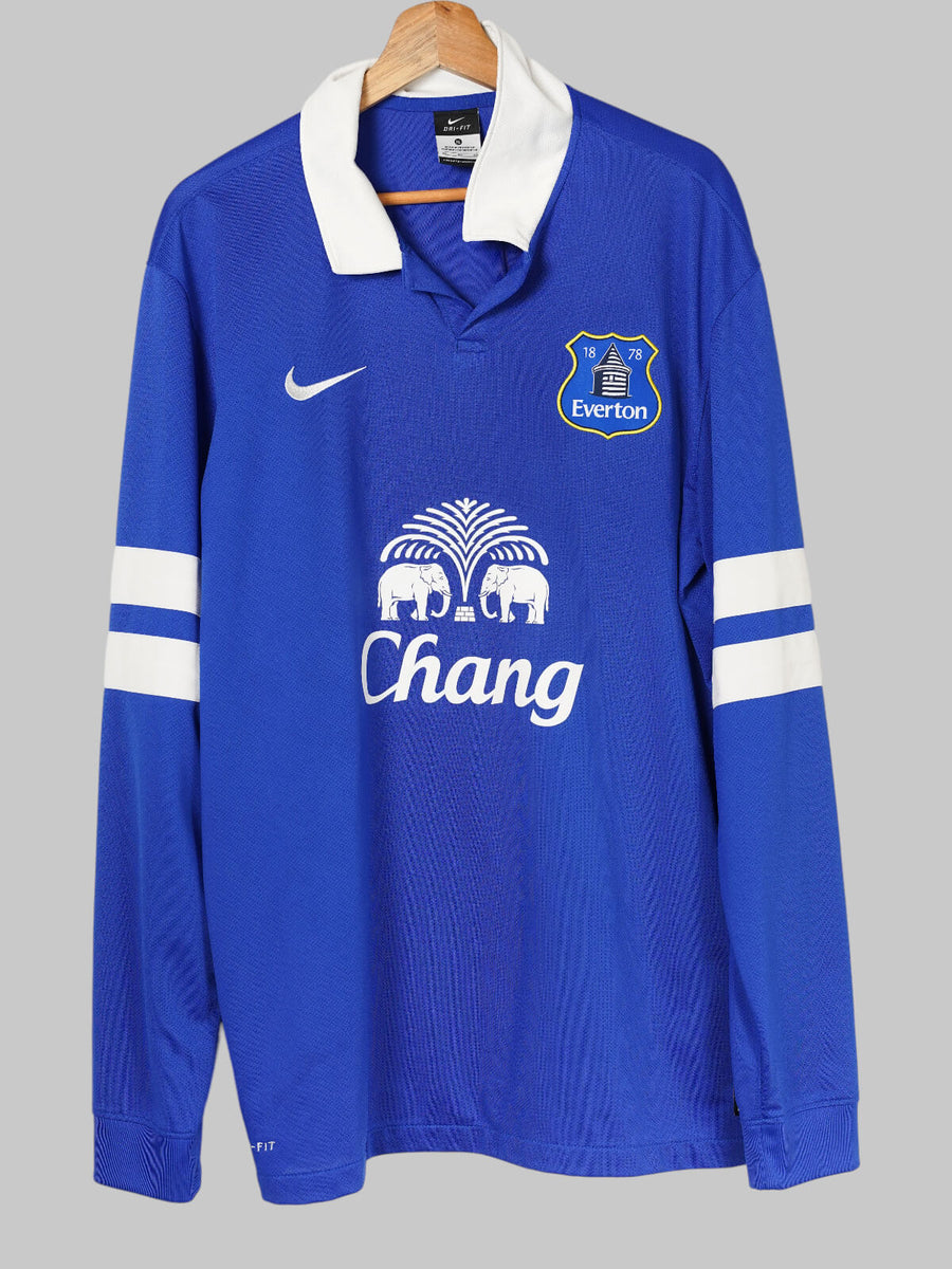 Everton Home Shirt 2013/14 L/S Lukaku 17 (XL)