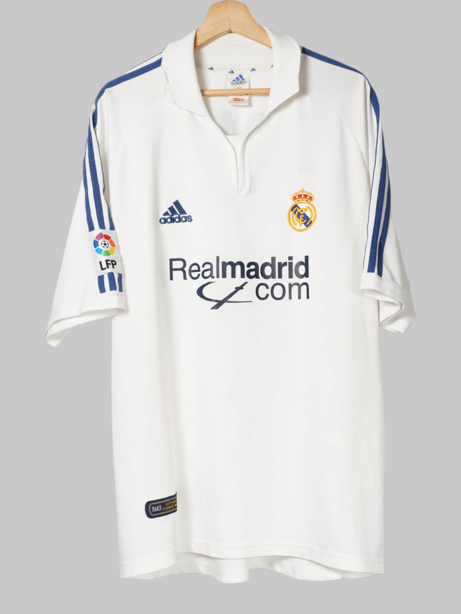 2001/02 Real Madrid Zidane #5 Home Shirt (L)