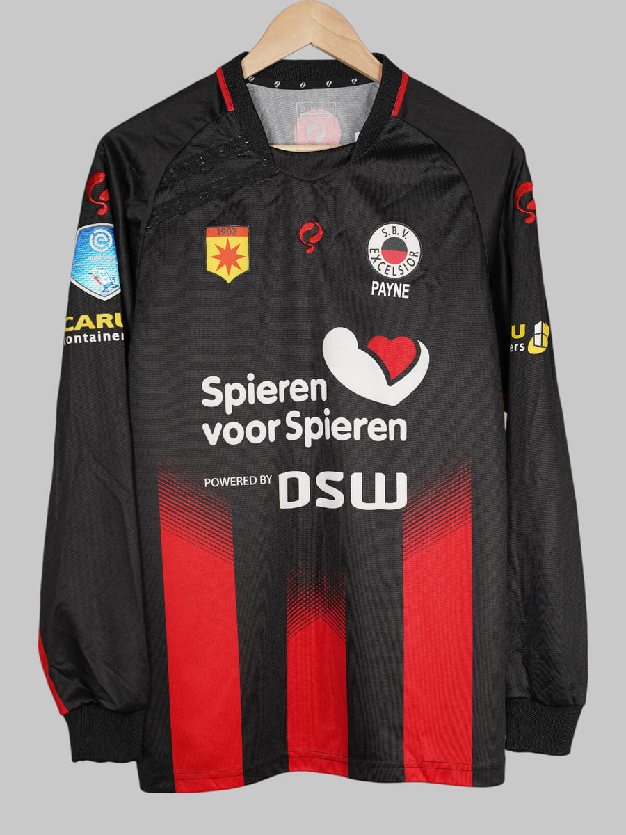 Excelsior Home Shirt L/S 2018/19 Match Worn Payne 17 (L)