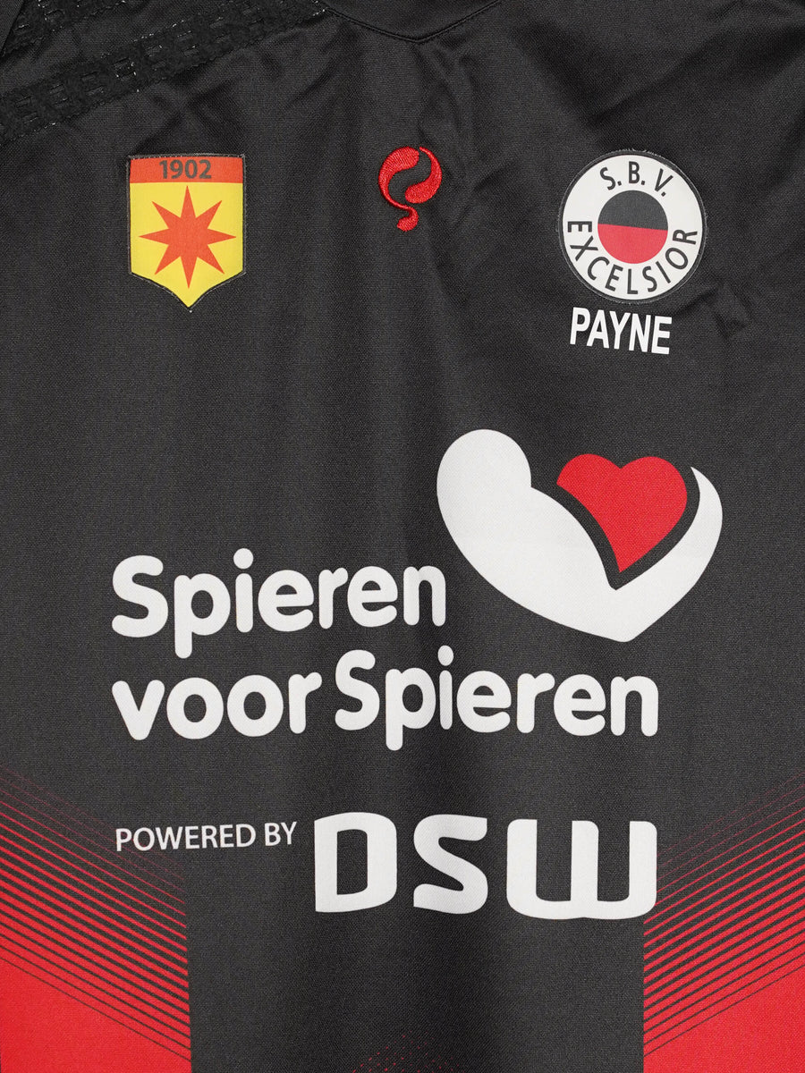 Excelsior Home Shirt L/S 2018/19 Match Worn Payne 17 (L)