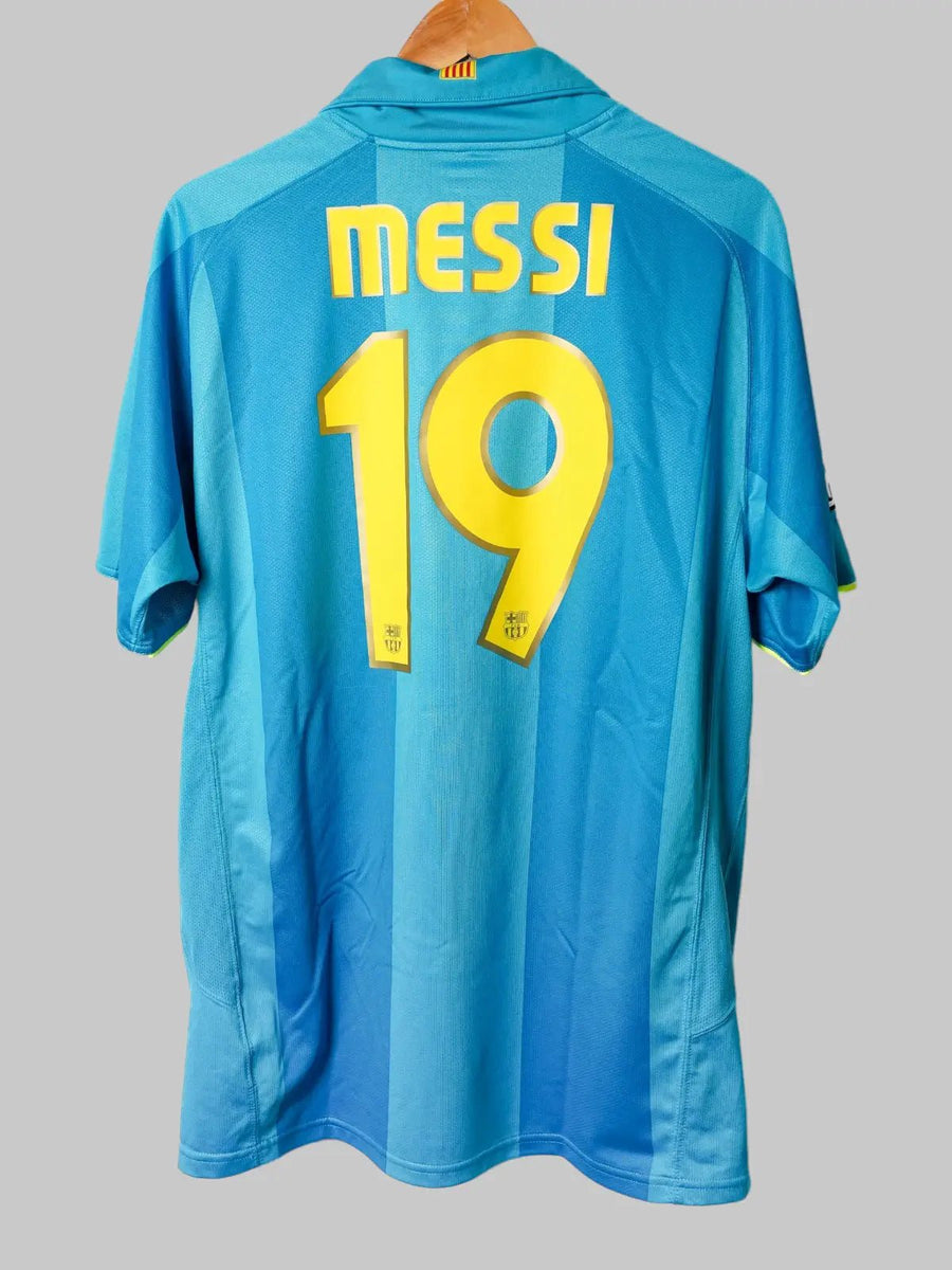 FC Barcelona Away Shirt 2007/8 Messi 19 (L)