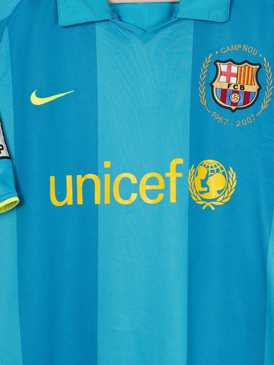 FC Barcelona Away Shirt 2007/8 Messi 19 (L)