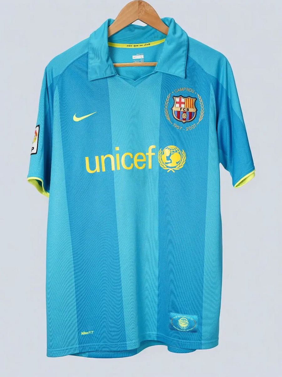 FC Barcelona Away Shirt 2007/8 Messi 19 (L)