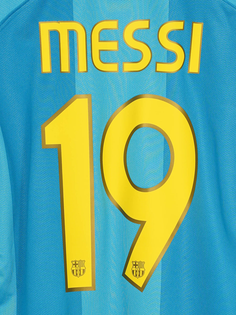 FC Barcelona Away Shirt 2007/8 Messi 19 (L)