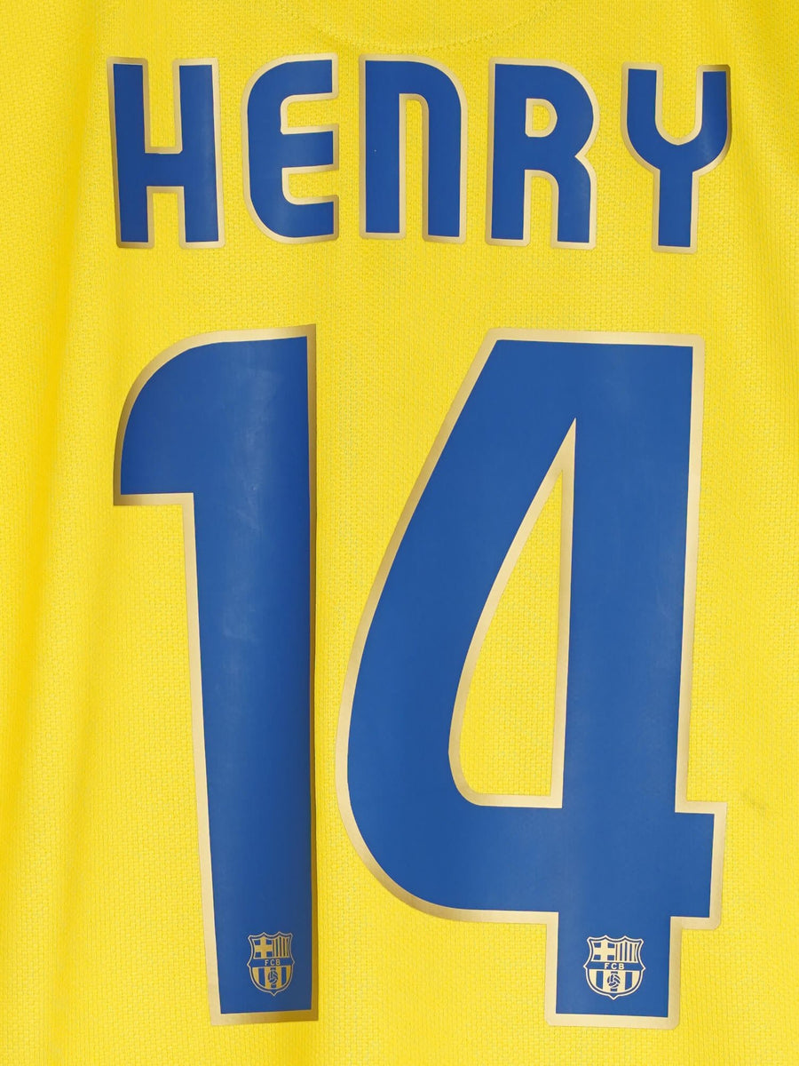 FC Barcelona Away Shirt 2008/9 Henry 14 (M)