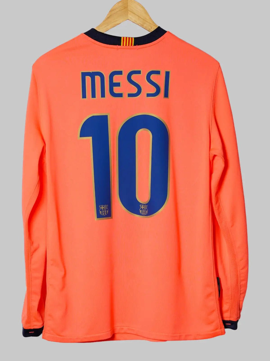 FC Barcelona Away Shirt 2009/10 L/S Messi 10 (S)