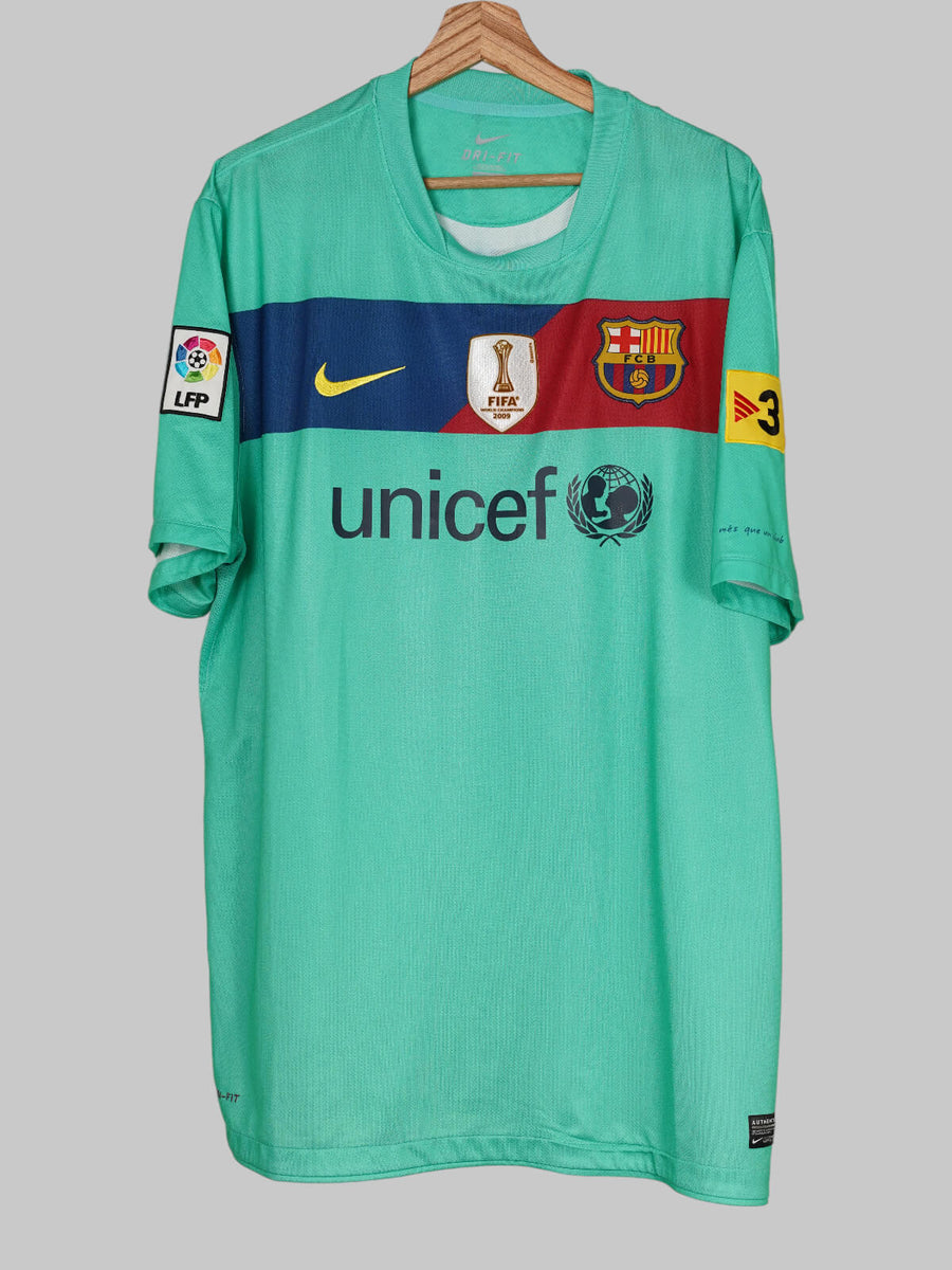 FC Barcelona Away Shirt 2010/11 Messi 10 (XXL)