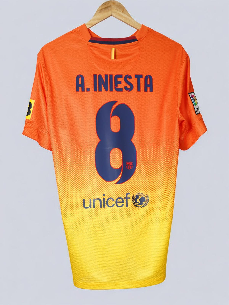 FC Barcelona Away Shirt 2012/13 A.Iniesta 6 (M)