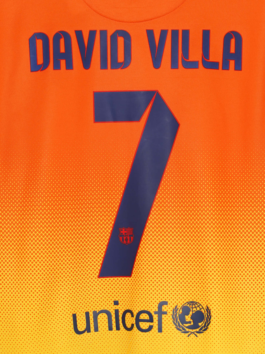 FC Barcelona Away Shirt 2012/13 David Villa 7 (L)